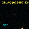 2SLAQ J022457.82-005329.3
