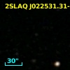 2SLAQ J022531.31-004355.7