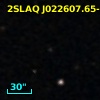 2SLAQ J022607.65-004537.1