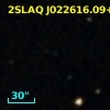 2SLAQ J022616.09+000332.8