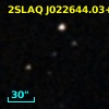 2SLAQ J022644.03+003305.8