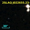 2SLAQ J022655.23-005534.8