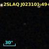 2SLAQ J023101.49+002403.1