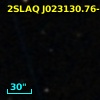 2SLAQ J023130.76-003900.1