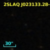 2SLAQ J023133.28-001740.0