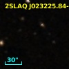 2SLAQ J023225.84-002507.3