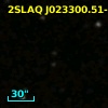 2SLAQ J023300.51-003703.2