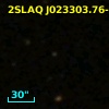 2SLAQ J023303.76-010452.0