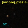 [VV2006] J023313.8-001215