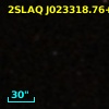 2SLAQ J023318.76+002125.7