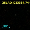 2SLAQ J023334.74-003026.8