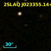 2SLAQ J023355.14+000718.4