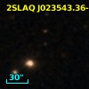 2SLAQ J023543.36-001051.4