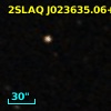 2SLAQ J023635.06+000144.0