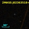 2MASS J02363518+0054118