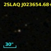 2SLAQ J023654.68+002242.4