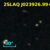 2SLAQ J023926.99+003107.1