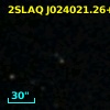 2SLAQ J024021.26+001856.2