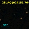 2SLAQ J024151.76-001953.7