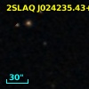 2SLAQ J024235.43+004605.1