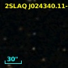 2SLAQ J024340.11-001749.4