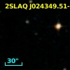 2SLAQ J024349.51-000908.0
