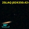 2SLAQ J024350.42+000943.9