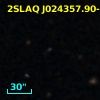 2SLAQ J024357.90-011330.5