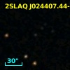 2SLAQ J024407.44-010516.5