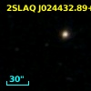 2SLAQ J024432.89+004619.6