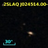 2SLAQ J024514.00-003535.5