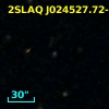2SLAQ J024527.72-010602.9