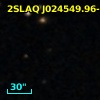 2SLAQ J024549.96-000051.8