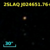 2SLAQ J024651.76+004733.4