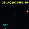 2SLAQ J024651.86-010732.6