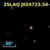 2SLAQ J024723.54-002536.5