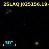 2SLAQ J025156.19+001437.1