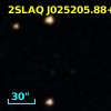 2SLAQ J025205.88+001705.7