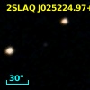 2SLAQ J025224.97+001308.1