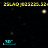 2SLAQ J025225.52+003405.7