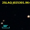 2SLAQ J025301.96+000053.3