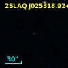 2SLAQ J025318.92+001559.3