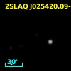 2SLAQ J025420.09-003032.7