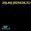 2SLAQ J025428.31+002418.2