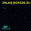 2SLAQ J025526.31-003227.1
