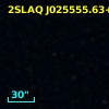 2SLAQ J025555.63+000701.8