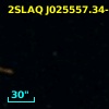2SLAQ J025557.34-003448.7