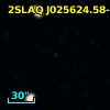 2SLAQ J025624.58-010525.0