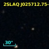 2SLAQ J025712.75-004253.8