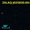 2SLAQ J025830.69+000543.0